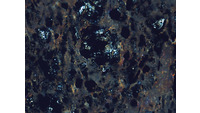 Object ISAP 12425, photograph of cross polarised thin section of stone adzecover picture