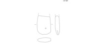 Object ISAP 04880, scanned drawing of stone axehas no cover