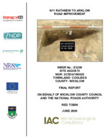 Object Archaeological excavation report,  E3259 Coolbeg A022-073,  County Wicklow.cover picture