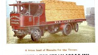 Object Steam lorry carrying Jacob's goods for the war troops in 1916cover picture