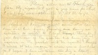 Object Letter from Pte Joseph Elley to Monica Robertscover picture