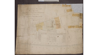 Object Map of ground in Pill Lane - rere of the Four Courts, showing the portions thereof purchased by the Benchers;  the Honourable Society of Queen's Inns;  and Commissioners of Public Works respectivelyhas no cover