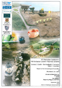 Object Archaeological excavation report,  E2176 Shanboe 5,  County Laois.cover picture