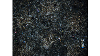 Object ISAP 03759, photograph of polarised thin section of stone axecover picture