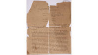 Object Internment papers for John J. O'Neillcover