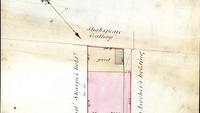 Object Map - Part of holding of Thomas Meyler, in Exchequer Streetcover