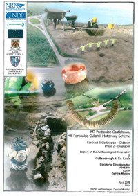 Object Archaeological excavation report,  E2184 Cuffsborough 4,  County Laois.cover picture
