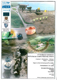 Object Archaeological excavation report,  E2186 Parknahown 3,  County Laois.cover picture
