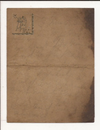 Object Letter with The Reading Room Stamphas no cover picture
