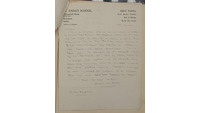 Object Letter from Patrick Pearse to Henry Morris, 17 June 1910cover picture