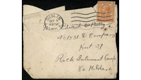 Object Envelope addressed to Edward O'Reilly, Prisoner of War.cover