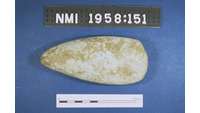 Object ISAP 04451, photograph of face 1 of stone axecover picture