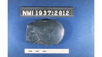 Object ISAP 03672, photograph of face 1 of stone axecover