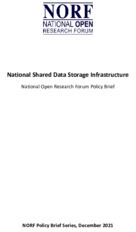 Object National Shared Data Storage Infrastructurecover