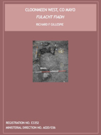 Object Archaeological excavation report,  E3351 Cloonmeen West,  County Mayo.cover picture