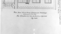 Object Elevation of a house, proposed to be built in Grafton Street.cover picture
