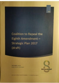 Object Coalition to Repeal the Eighth: Strategic Plan 2017has no cover picture