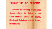 Object Prevention of epidemic warningcover