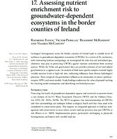 Object 17. Assessing nutrient enrichment risk to groundwater-dependent ecosystems in the border counties of Irelandcover