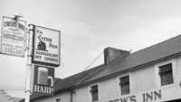 Object Front of  bar and restaurant, ‘The Crews Inn', Roosky, County Roscommon.has no cover picture