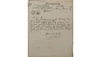 Object Letter from James Pearse to Henry Morris, 11 August 1899cover picture