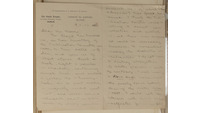 Object Letter from Patrick Pearse to Henry Morris, 9 January 1901cover picture