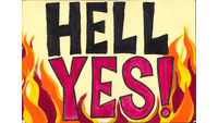Object 'Hell Yes' posterhas no cover picture