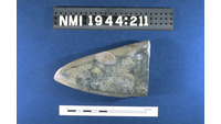 Object ISAP 04470, photograph of face 1 of stone axehas no cover picture