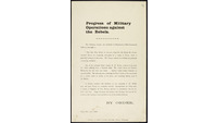 Object Proclamation: Progress of Military Operations against the Rebelshas no cover picture
