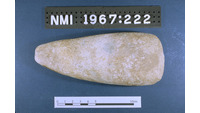 Object ISAP 04488, photograph of face 1 of stone axecover