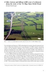 Object Valley bottom and hilltop: 6,000 years of settlement along the route of the N4 Sligo Inner Relief Road by Michael MacDonaghhas no cover picture