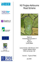 Object Archaeological excavation report,  03E1229 Raystown Site 21 Vol 2 Figures and Plates,  County Meath.cover