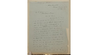 Object Letter from Eugene O'Growney to Henry Morrishas no cover