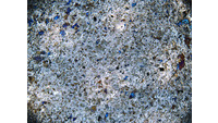 Object ISAP 03970, photograph of polarised thin section of stone axecover picture
