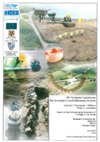 Object Archaeological excavation report,  E2212 Curragh 1,  County Laois.cover picture