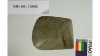 Object ISAP 16984, photograph of face 2 of stone axehas no cover picture