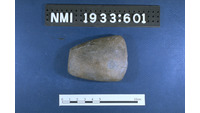 Object ISAP 05070, photograph of face 1 of stone axecover picture