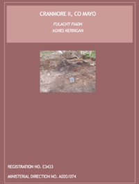 Object Archaeological excavation report,  E3433 Cranmore II,  County Mayo.cover picture