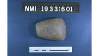 Object ISAP 05070, photograph of face 2 of stone axecover picture