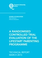 Object A Randomised Controlled Trial Evaluation of the Lifestart Parenting Programme. Technical reporthas no cover picture