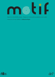Object Report on the MoTIF projectcover