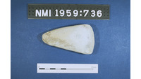 Object ISAP 01893, photograph of face 1 of stone axecover picture