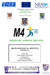 Object Archaeological excavation report,  02E0925 Kinnegad 1,  County Westmeath.has no cover picture