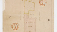Object Map of a house and Yard No. 25 on North Side of St. Andrew Street part of City Estate demised to Mr. Edw. Hone 10 Sept. 1823 at £52 per annum see AR/256 lease of 25 Andrew St. to Hone, 20 Oct 1823cover picture