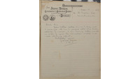 Object Letter from James Pearse to Henry Morris, 1 September 1899cover picture