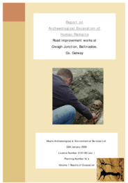 Object Archaeological excavation report, 01E1180 Creagh Junction, County Galway.cover picture