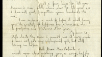 Object Letter from Private Edward Mordaunt to Miss.K. Robertscover