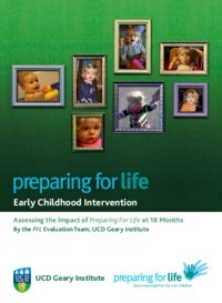 Object Preparing For Life. Assessing the Impact of Preparing For Life at 18 Monthscover
