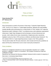Object DRI Policy Framework 2012-02 - 2019-04cover