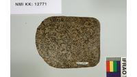 Object ISAP 16990, photograph of face 2 of stone axecover